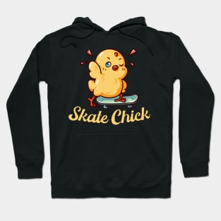 Skate chick Hoodie